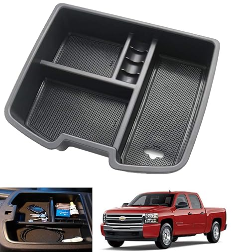 Spauto Center Console Organizer Insert Tray For 2007 2014 Chevy