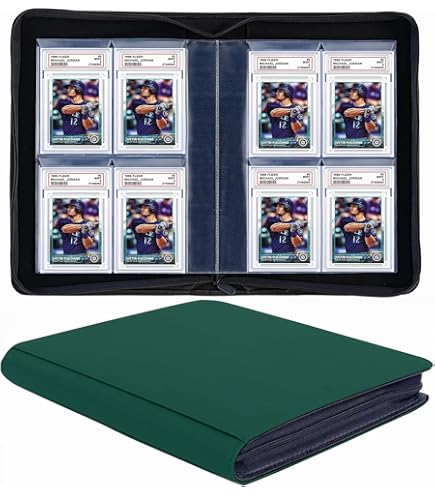 morabto graded card binder Amazon.com: MORABTO Graded Card Binder,Holds 40 Graded Cards,4 Pocket Slab  Binder For PSA,Premium Graded Card Holder with Sleeves Blue : Toys & Games