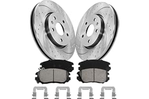 ANPULSERO FIWRILUVX Anpulsero Automotive Replacement Brake Kits Front Brake Pads and Rotors Kit Compatible with 2010-2017 Chevrolet Equinox, Brakes and Rotors Anti-rust Oil Protected 55174 D1421-8536 Brake Kit （12.6in）