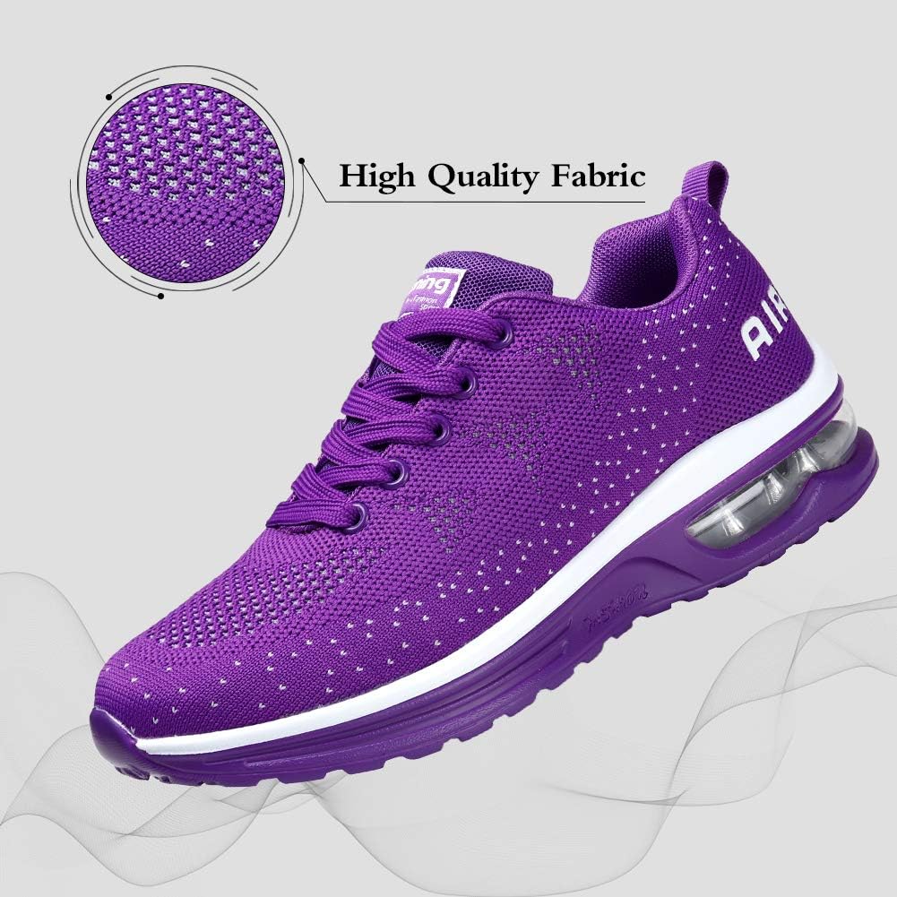  | STQ Women's Running Shoes Breathable Air Cushion Sneakers | Road Running