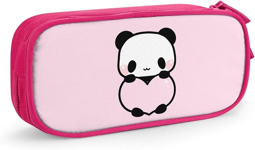 Amazon かわいいパンダ 4 人気 ペンケース 筆箱 文具ケース おしゃれ 筆袋 鉛筆ケース 鉛筆のサック 中高校生 軽量 収納バッグ 学生 子供 誕生日 入学ギフト シューズ バッグ