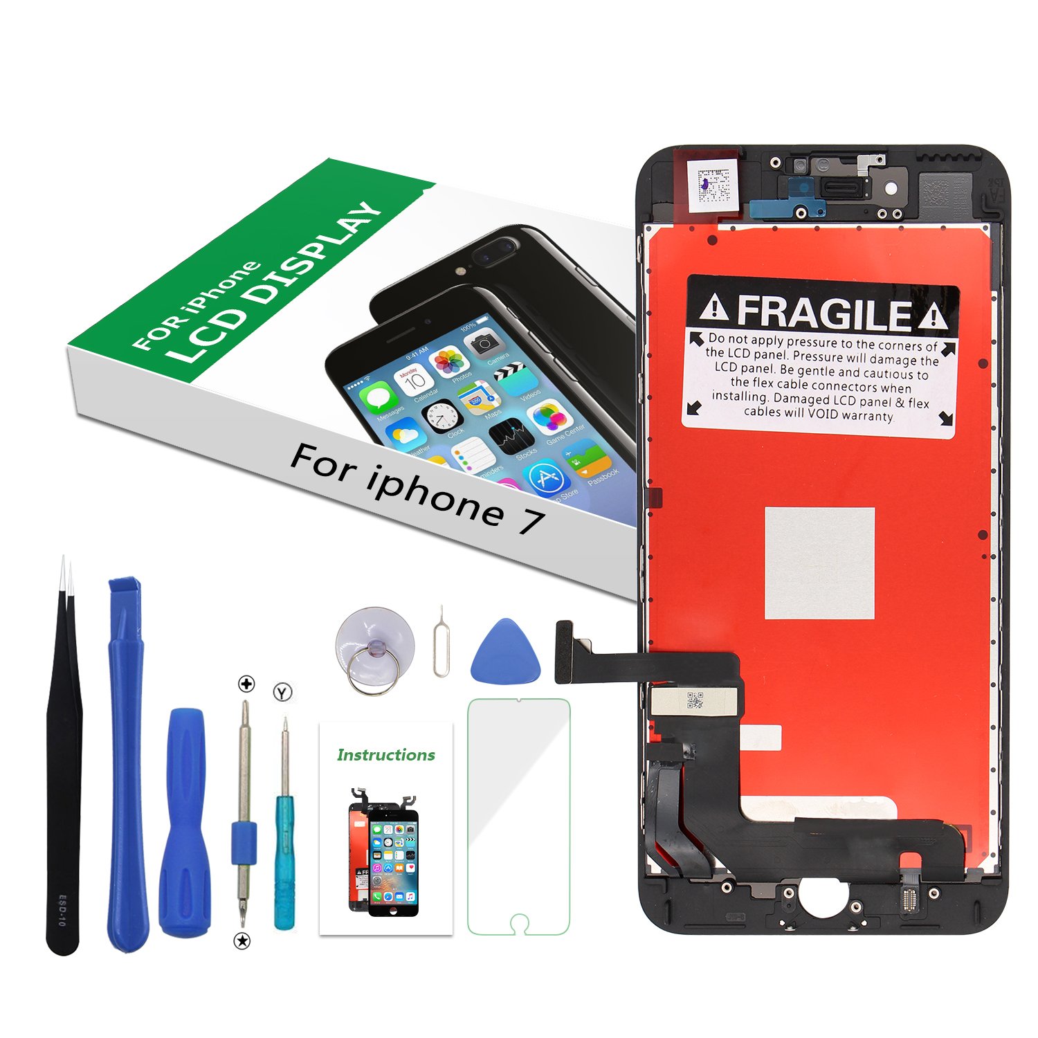 Motorola Droid Razr XT910/XT912 LCD Display Screen with Touch Digitizer  Screen Assembly Replacement Part: Amazon.in: Electronics