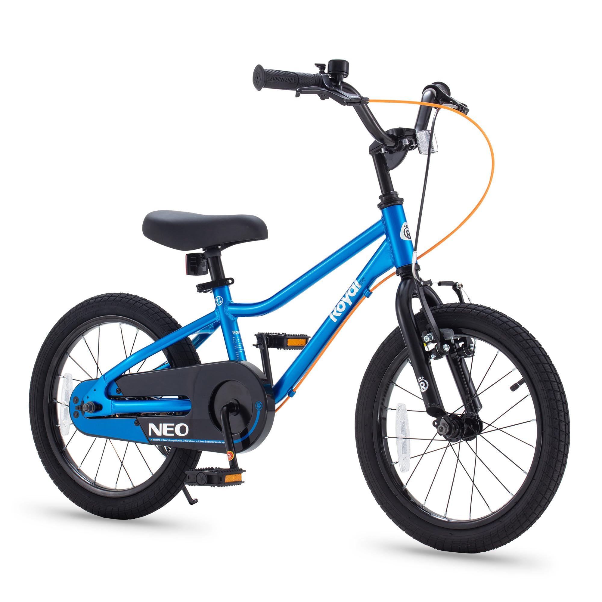 Royalbaby NEO Aluminum Kids Bike 16 18 Inch Wheel Lightweight Bicycle Boys Girls Ages 4-9 Years, Multiple Colors