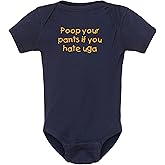 Tech Poop Your Pants if You Hate Georgia Funny Baby Bodysuit