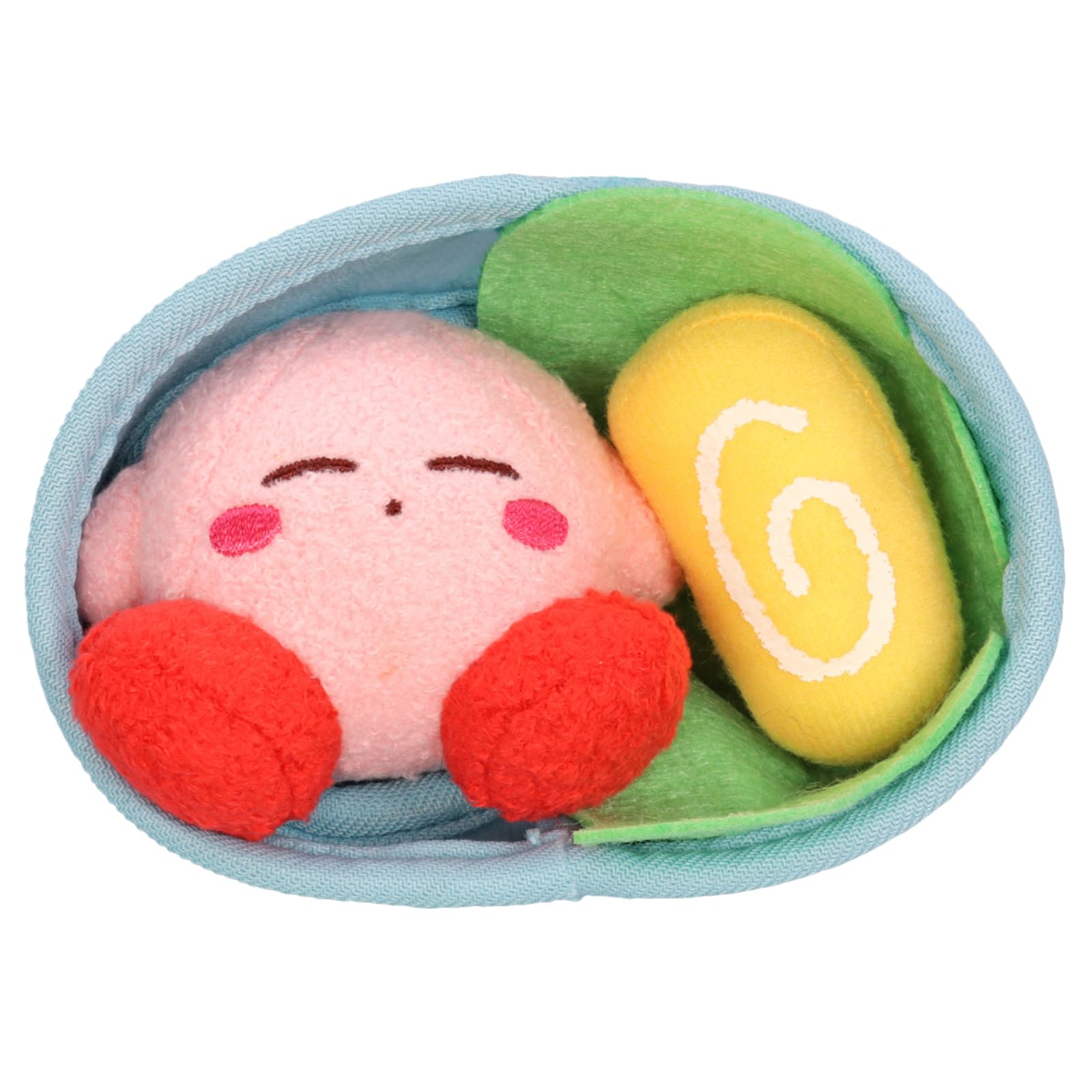Photo 1 of Furyu Kirby Diary Obento Plush Toy - Kirby Blue ver.- 3.94-inch Soft Plush with Warp Star Bento Design -Cute Collectible Plush for Fans & Gamers