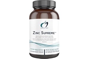 Designs for Health Zinc Supreme - Zinc Bisglycinate Chelate Supplement (90 Capsules)