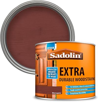 Sadolin Extra Durable Woodstain Mahogany 0.5 L