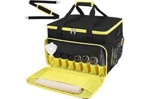 Steam Cleaner Storage Bag, 16.9 x 14.6 x 11.4 in Compatible with C900134 Steamer, Adjustable Steam Cleaner Carrying Bag with 