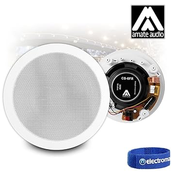 Amate Audio Cs6fr 2 Way Installation Ceiling Speakers Amazon Co