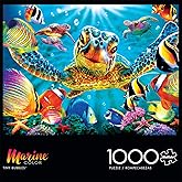 Buffalo Games - Tiny Bubbles - 1000 Piece Jigsaw Puzzle for Adults | Poster Included for Easier Sorting &amp; Planning, Made in USA, 26.75" x 19.75" Display Size, 1000 Piece Puzzle for Adults
