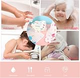 Lanjue 6 Pack Baby Washcloths Muslin 12x12 Inch 6-Layer Cotton Pink Girls view 7
