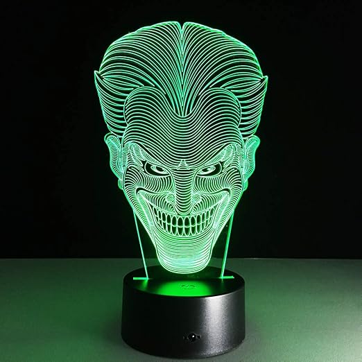 Batman Joker 3d Led Nuit Lumiere Coloree Acrylique Joker Usb Led Lampe De Table Action Creative Figure Eclairage Jouets Cadeaux Pour Les Garcons Amazon Fr Luminaires Et Eclairage Batman Joker 3d Led Nuit Lumiere Coloree Acrylique Joker Usb Led Lampe De Table Action Creative Figure Eclairage Jouets Cadeaux Pour Les Garcons Amazon Fr Luminaires Et Eclairage