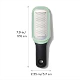 OXO Good Grips Etched Stainless Ginger Garlic Grater Green Spices view 7