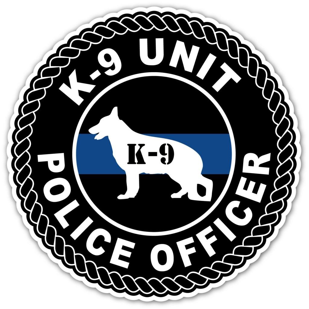 Amazon.com: K9 Unit Police Dog Police Officer Blue Ribbon Seal High