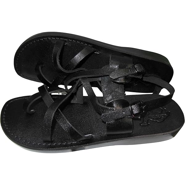 all black jesus sandals