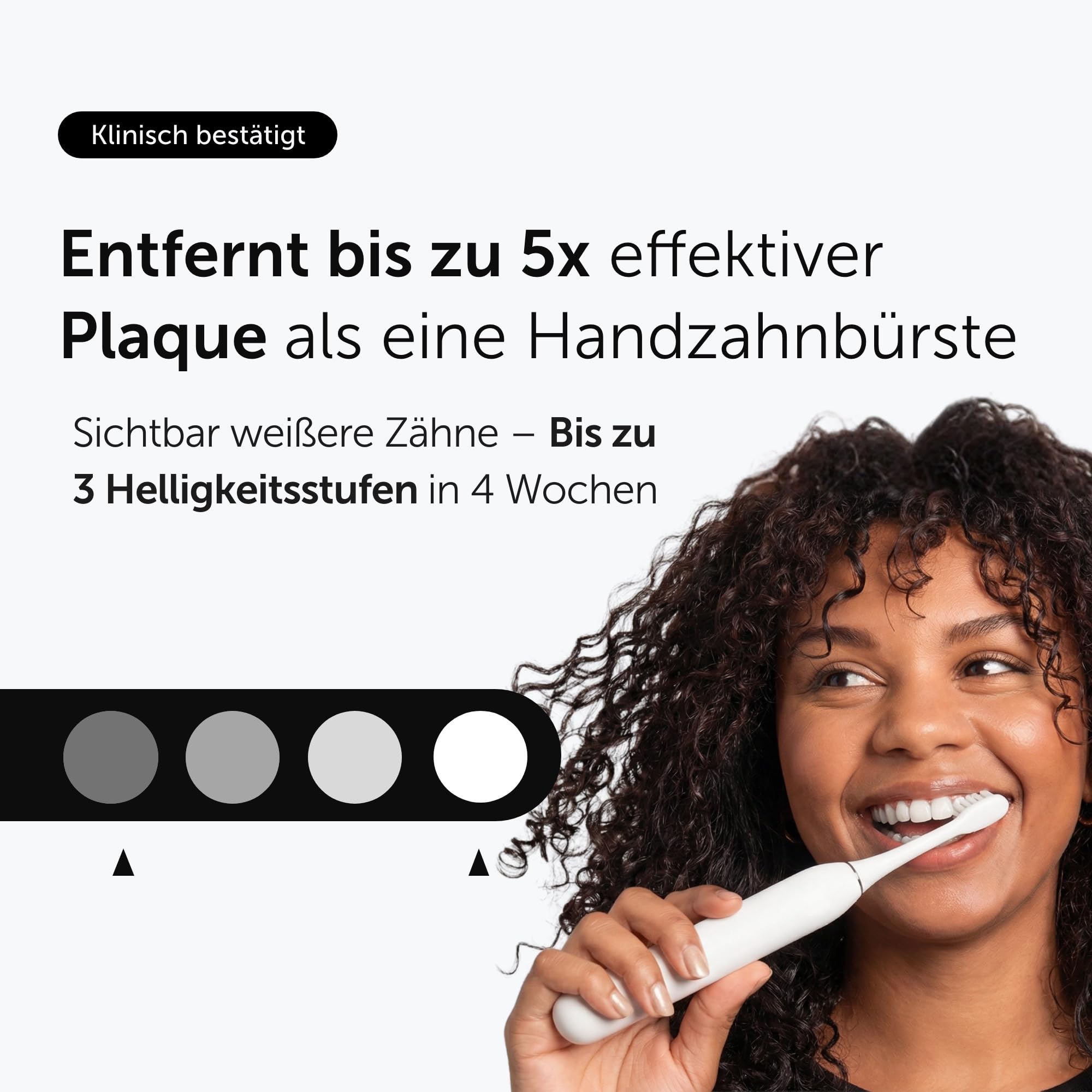 WonderSmile Pro Schallzahnbürste – TÜV-zertifiziert, 4 Modi (Ultimate Black) 4