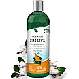 Vet's Best Flea & Tick Shampoo for Dogs – Cotton Spice Scented Flea and Tick Shampoo – Made for Dogs – Protects Against Fleas, Larve, and Ticks – 12 oz