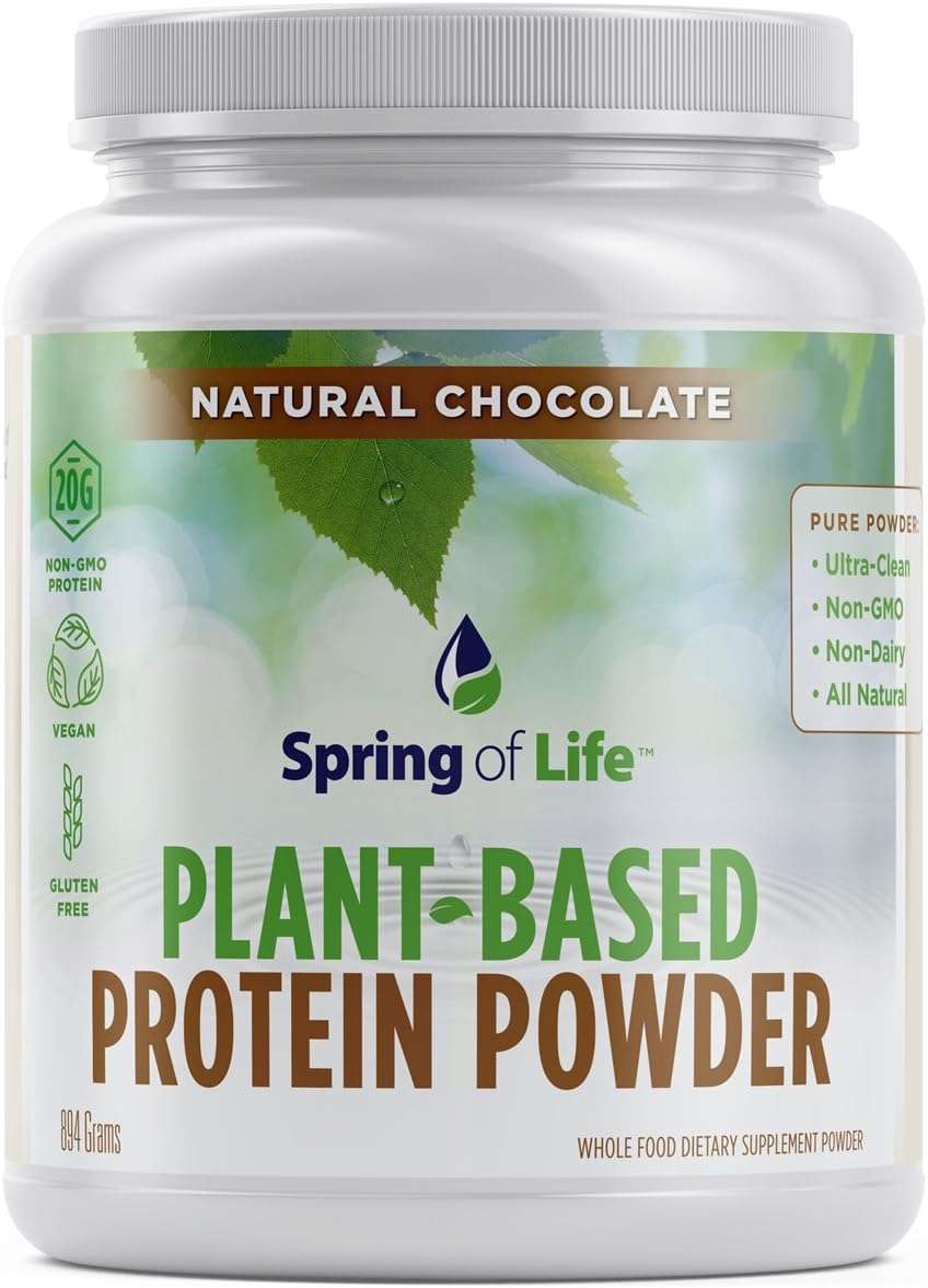 Spring Of Life PlantBased Protein Powder, Vegan, NonGMO