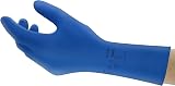 Ansell AlphaTec 87-245 Multipurpose Latex Gloves Long Cuff Chemical Food Safe view 1