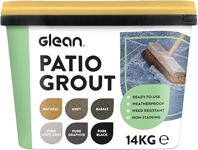 GLEAN GLEAN Patio Grout Natural 14kg 20m2 Coverage Brush In Jointing