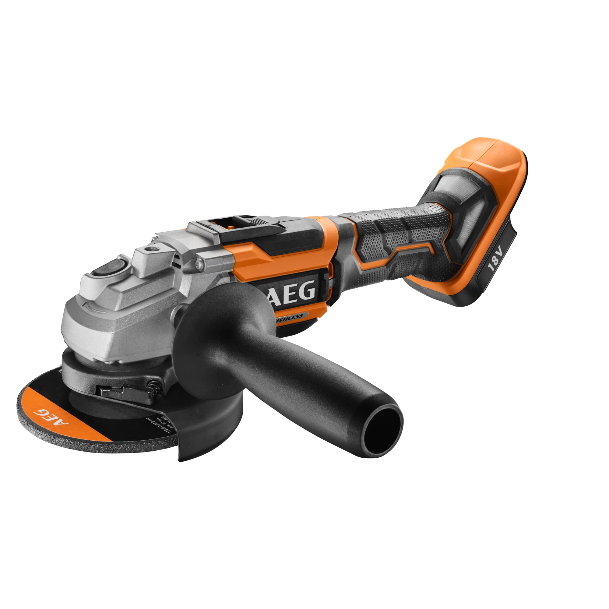 AEG 4935464414 BEWS18-125BL-0 Brushless Cordless Angle Grinder