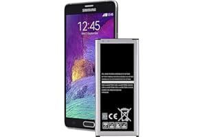 Cleantt Galaxy Note 4 Battery, 3220mAh Li-ion Replacement Battery for Samsung Galaxy Note 4 N910, N910U 4G LTE, N910V, N910T(T-Mobile), N910A(AT&T), N910P(Sprint)