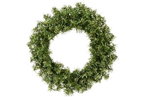 VICKERMAN 12 Mini Pine Wreath 140 Tips Pk/4