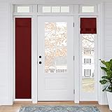 RYB HOME 2 Panels Sidelight Door Curtains for