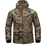 WEEN CHARM Men's Outdoor Military Soft Shell Jacket