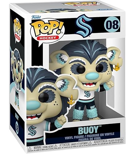 Amazon.com: Funko Pop! NHL: Kraken - Phillip Grubauer : Toys & Games