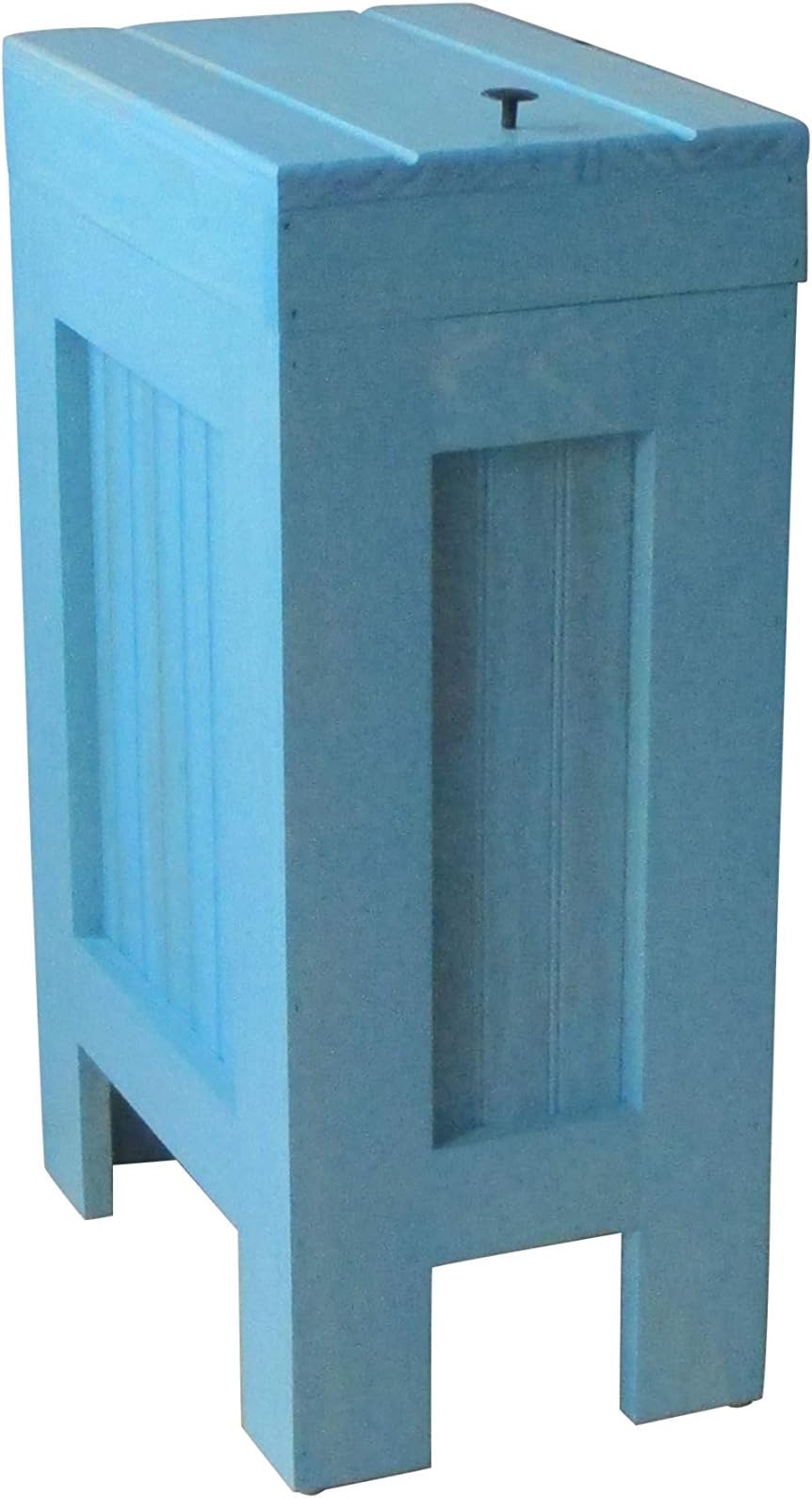 Rustic Wood Trash Bin, Kitchen Trash Can, Wood Trash Can, Dog food