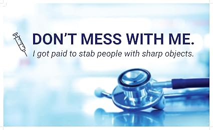 Amazon Com Medical Walker Banners Don T Mess With Me 54