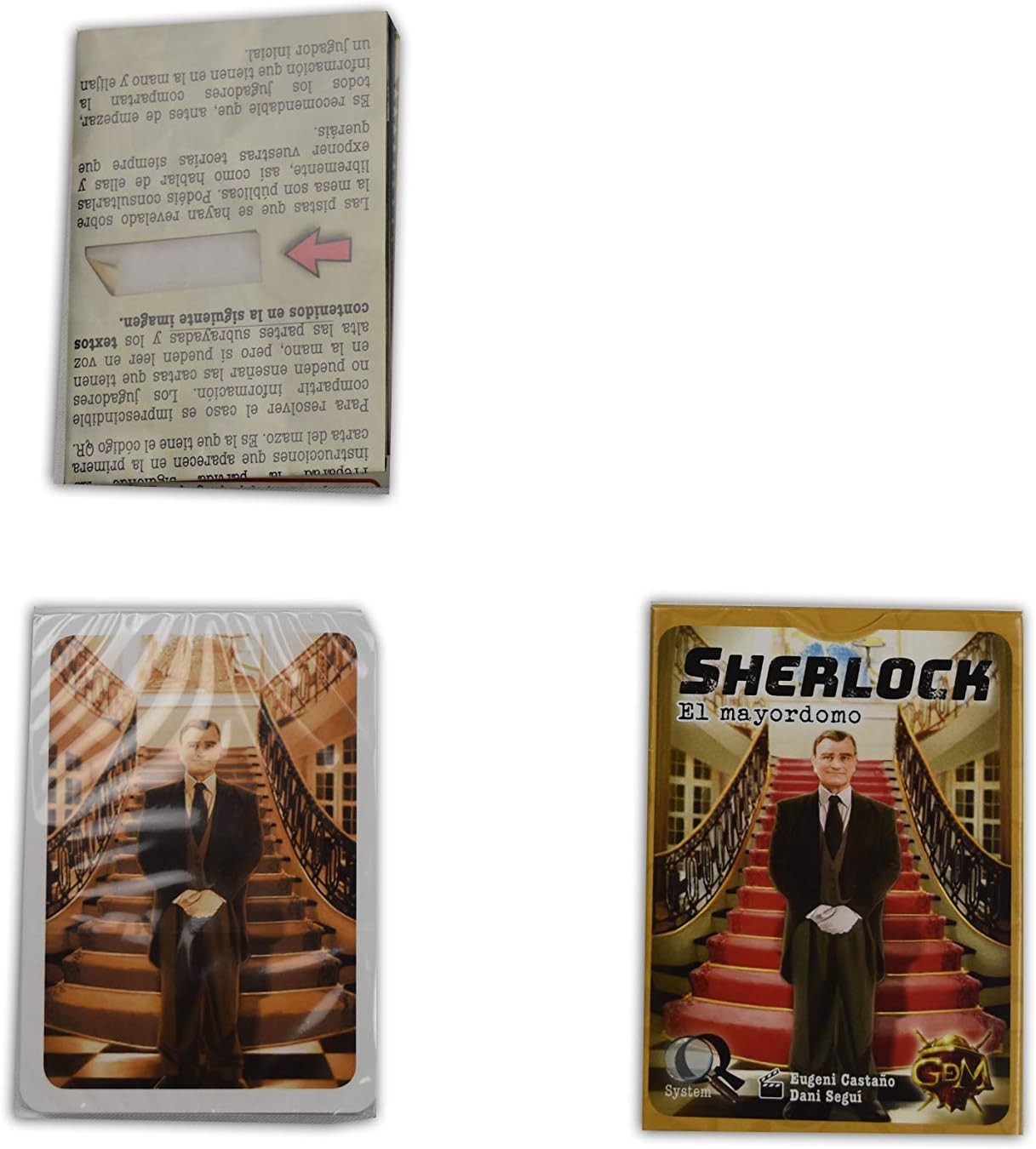 GM Games- Sherlock: The Butler Research Game, Grey (GDM Games GDM2094) - Image 4