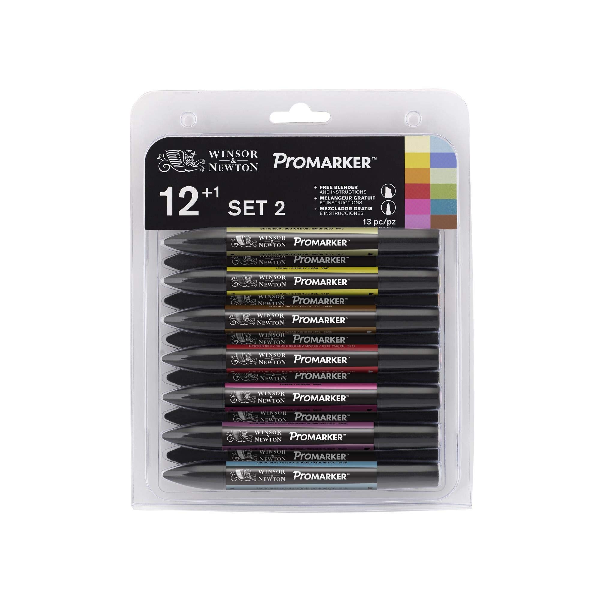 Winsor & Newton ProMarker - Set of 12 - Set 2