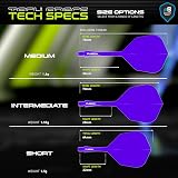 Winmau Fusion Integrated Flight and Shaft System No.6 Purple Short view 2