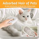 71Nmly Cat Steam Brush 3 in1 Multifunctional Pet Grooming Kit view 4
