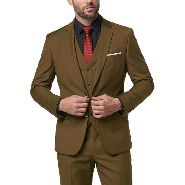 Men's 4 Piece 1920s Suit One Button Vintage Suit,Jacket Vest Pants