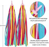 PLATT Kid's Bicycle Handlebar Streamers Colorful Ribbons Tassel 1Pair view 2
