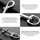 3x Heavy Duty Swivel Snap Hooks Zinc Alloy Dog Leash Keychain Trigger Clips view 3