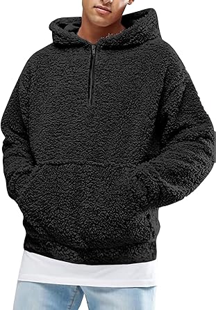chunky fleece pullover