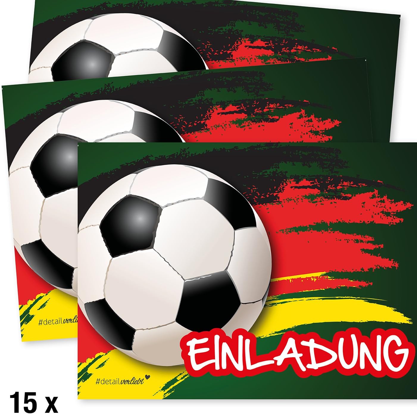 15 Fussball Einladungskarten I Dv 037 Din A6 Einladung Set Kinder Geburtstag Zur Einschulung Zum Ausfullen Fur Jungen Jungs Party Dekoration Spielzeug Pacificdermatologycenter Com 
