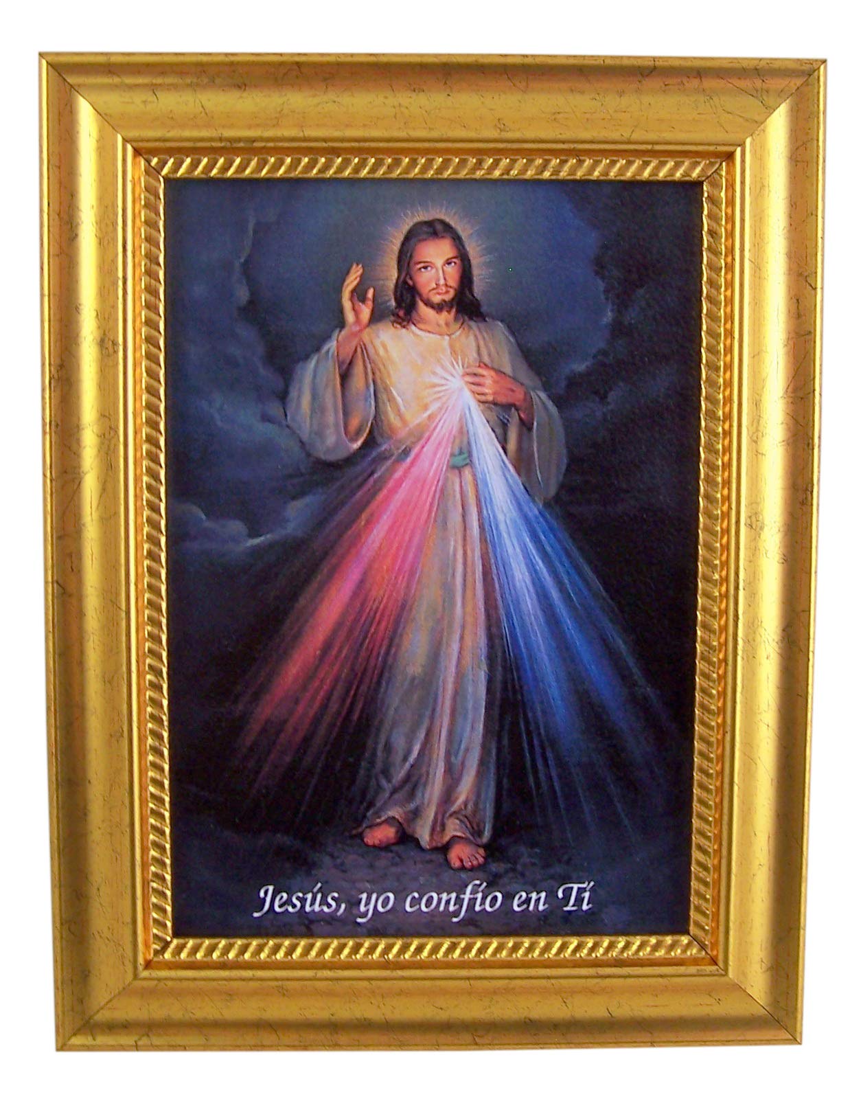 Needzo Spanish Antique Gold Tone Frame with Divine
