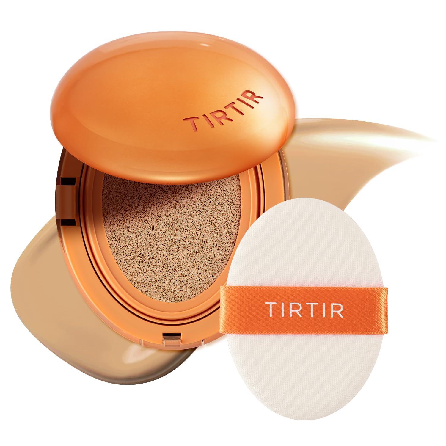 Photo 1 of *** SHADE DARKER IN PERSON*** TIRTIR Mask Fit Ai Filter Cushion Foundation | AI-Like Semi-Matte Finish - Up to 72-Hour Medium to Full Coverage Korean BB Cushion Make up Beauty, #29N Natural Beige, 0.63 Fl Oz