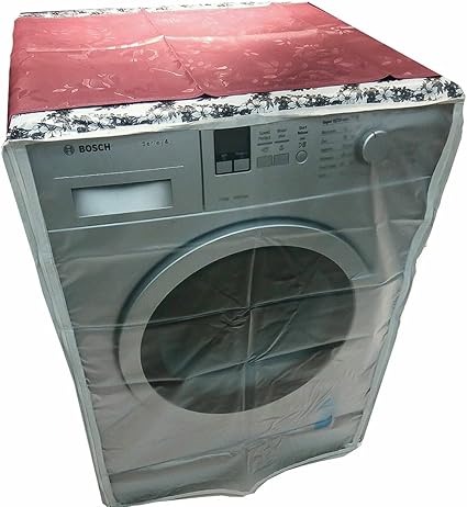 Classic Plastic Washing Machine Cover For 7Kg-8.5Kg Front Load Washing Machines (Multicolor)