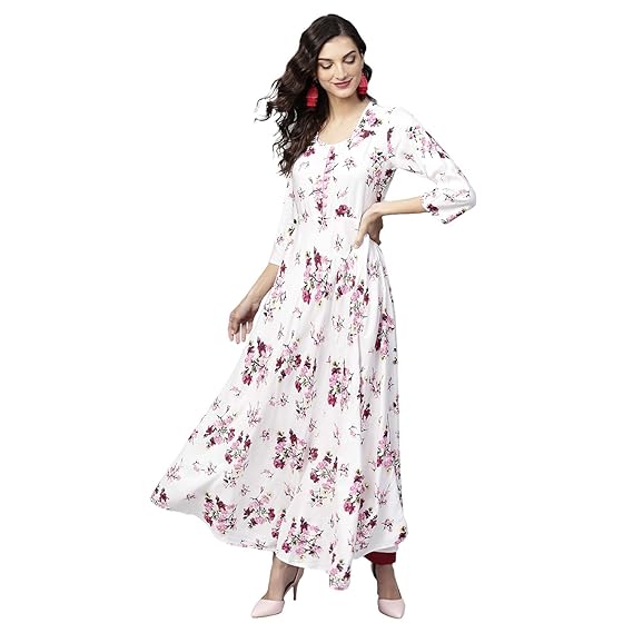 Women's Printed A-Line Kurta