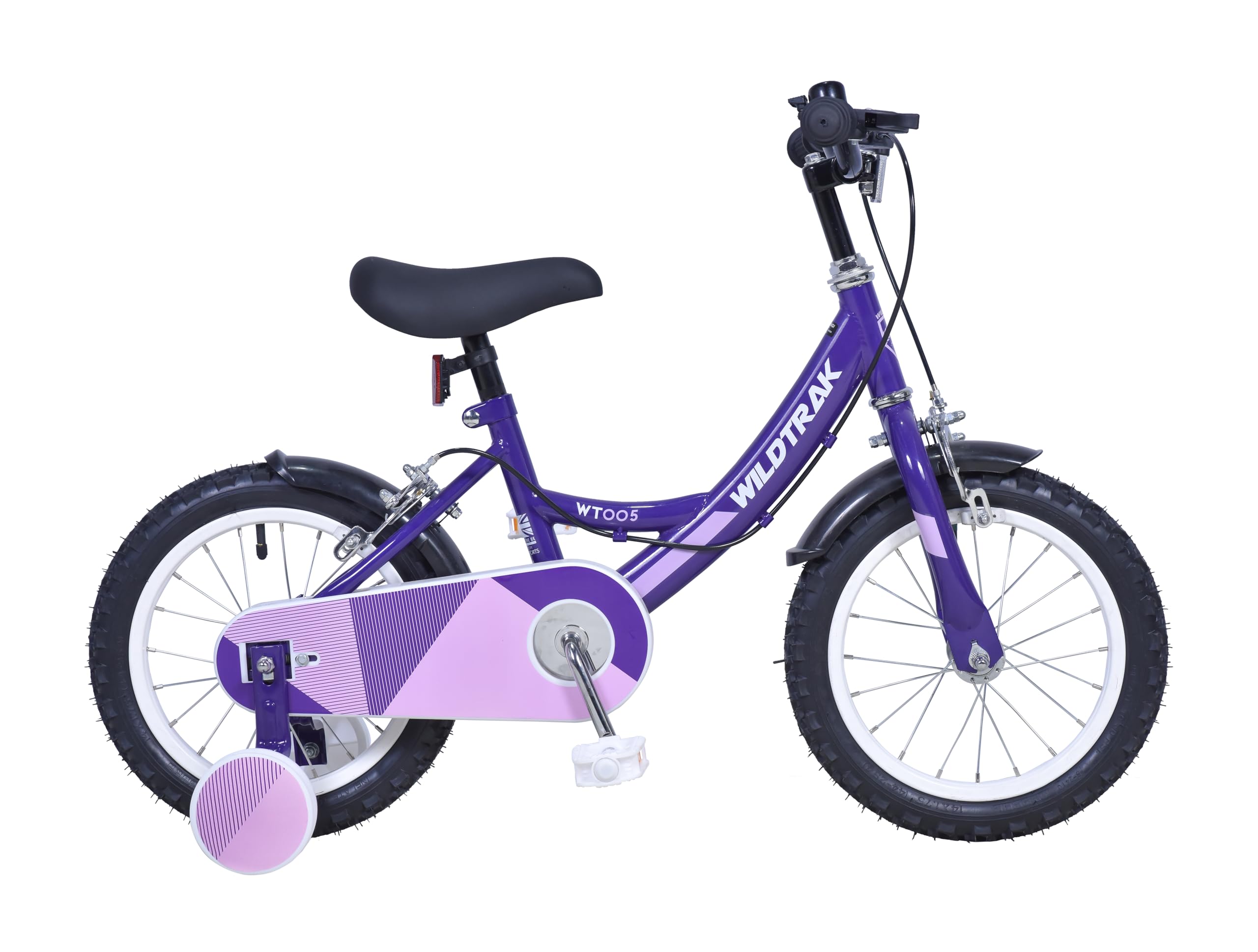 Wildtrak - 16 Inch Bike for Children 4-6 Years with Stabilisers - Pink