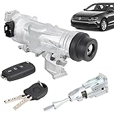 1K0905851B Ignition Switch Lock Cylinder Assembly Fit for 2006-2018 VW Jetta, 2007-2011 Eos, 2004-2011 Golf, 2006-2009 Rabbit with Intelligent Remote Control Key
