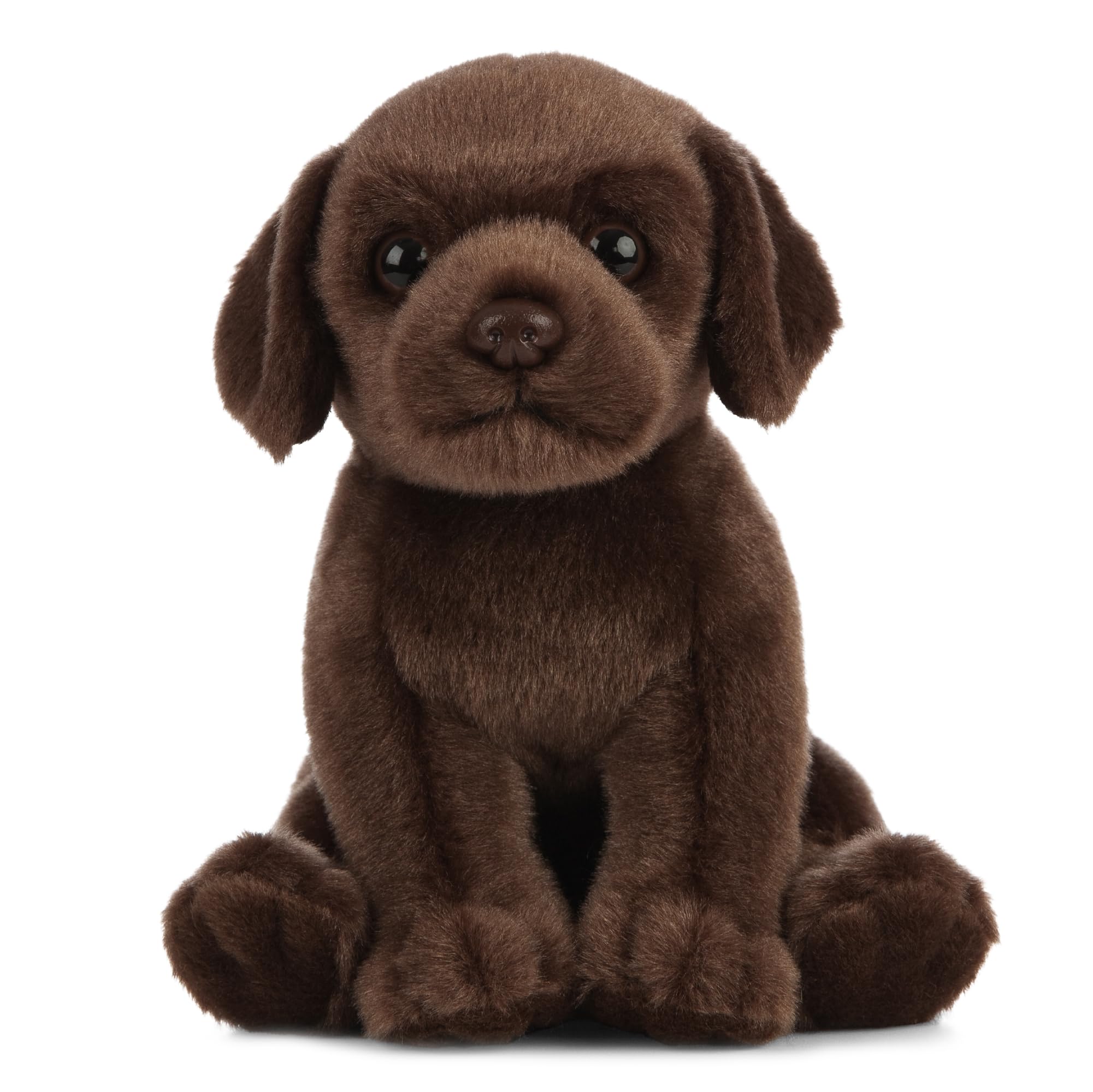 Living Nature Soft Toy - Chocolate Labrador Puppy (16cm), Brown — image 1