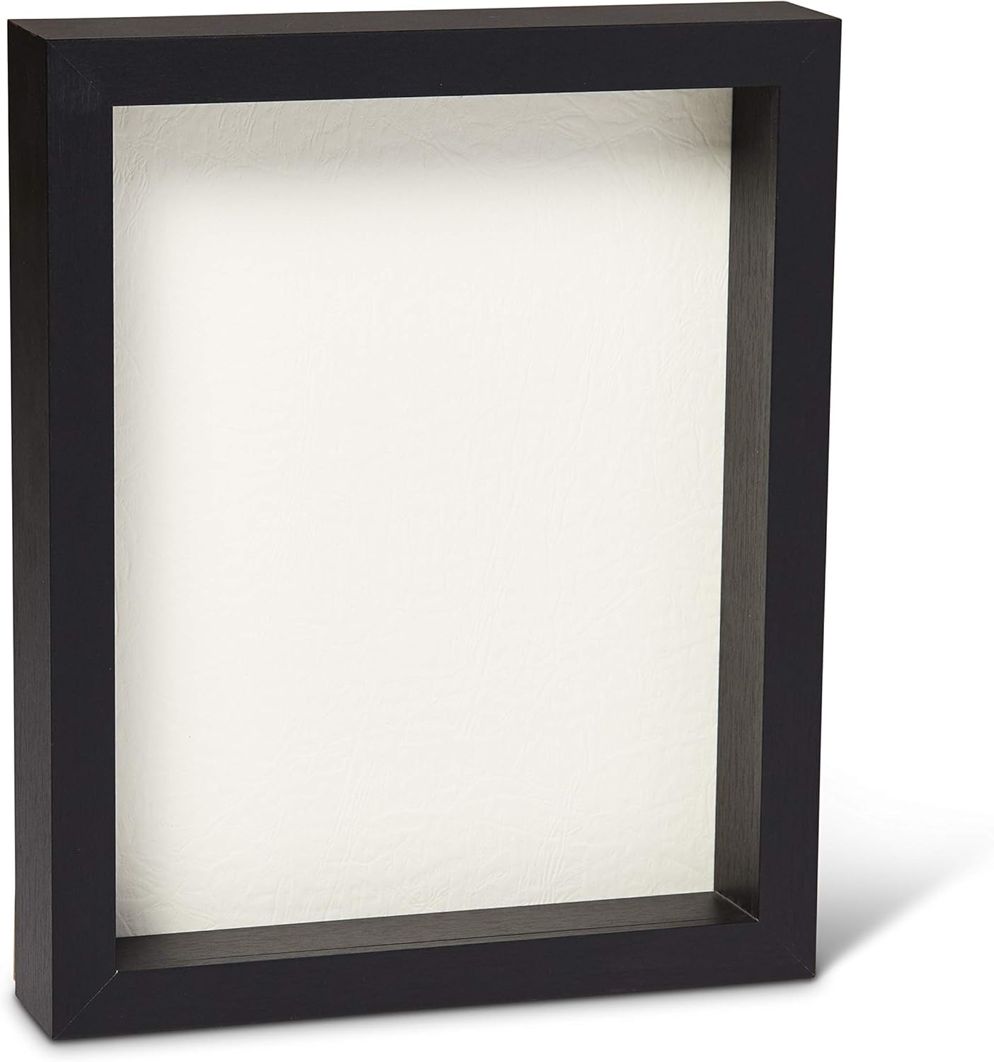 C&S LLC Shadow Box Frame 8x10 Clear Plexiglass Black & White Display Case/Photoframe