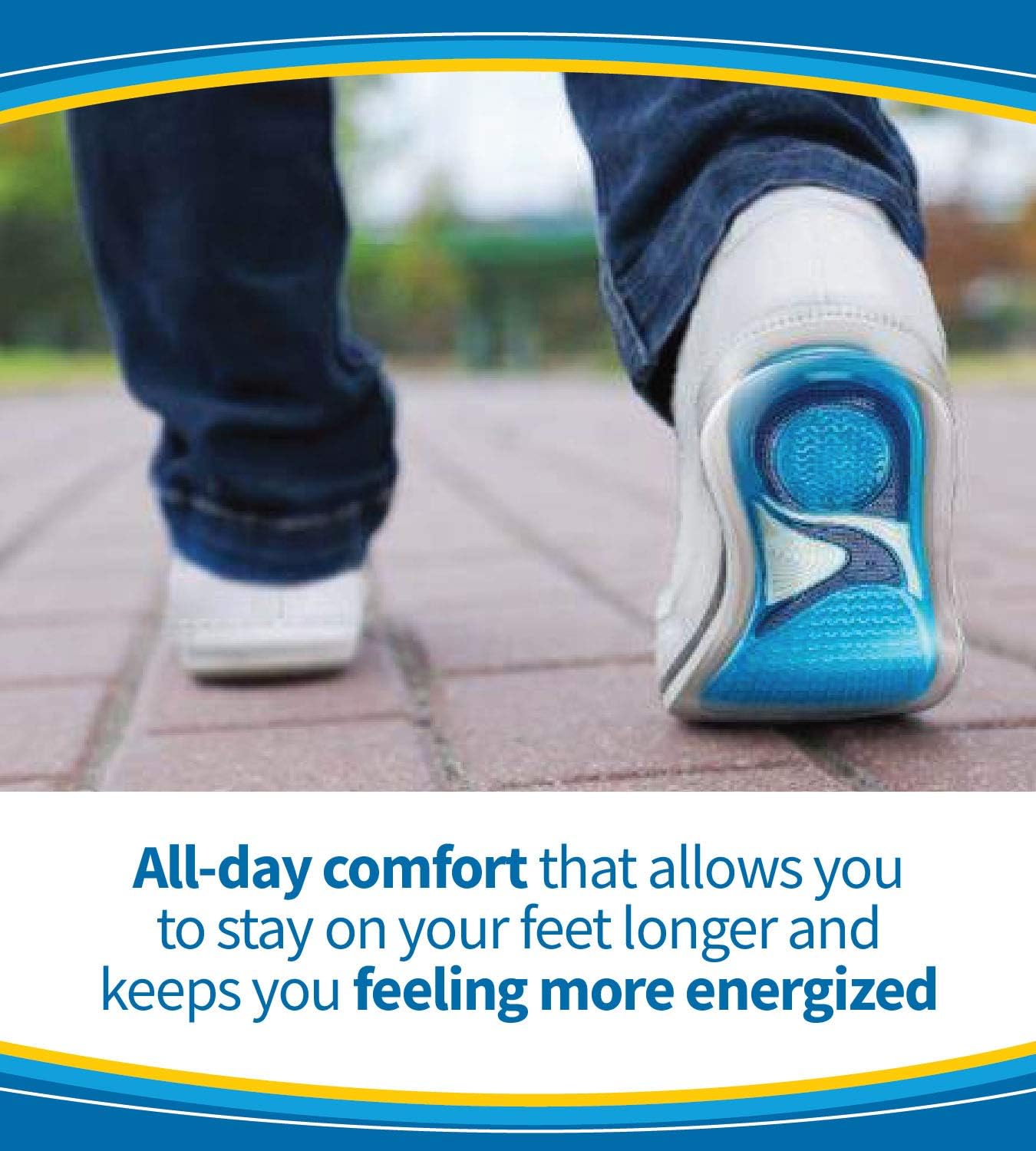 Dr. Scholl’s MASSAGING GEL ADVANCED Insoles // All-Day Comfort That Allows You to Stay on Your Feet Longer (for Women's 6-10, also available for Men's 8-14): Health & Personal Care